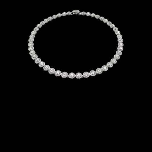 Gelati's Angelic Necklace & Bracelet Set with 18k Vermeil Gold Accents