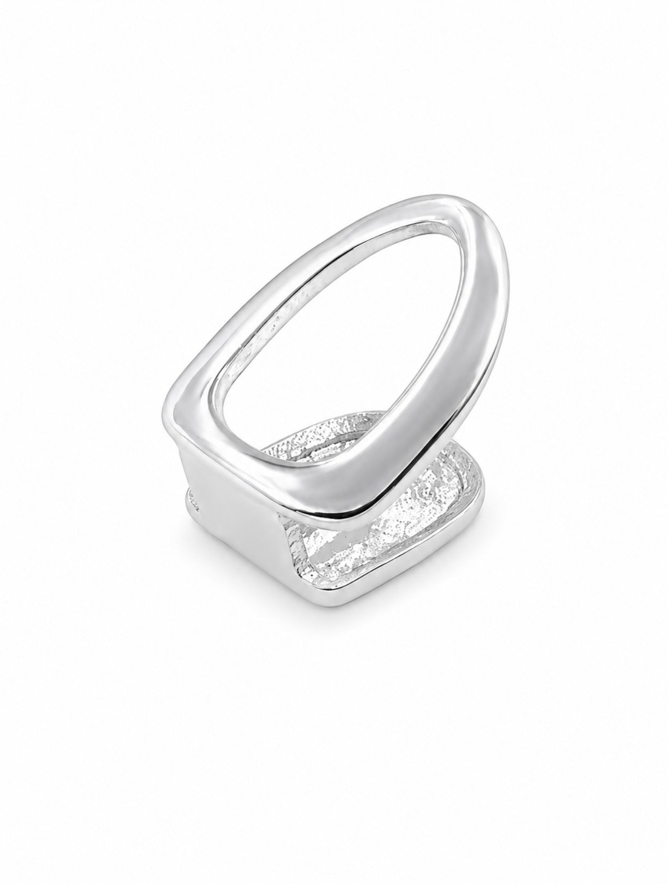 GELATI GRILLZ HOLLOW PLAIN TOOTHCAP IN STEEL & 18K VERMEIL GOLD
