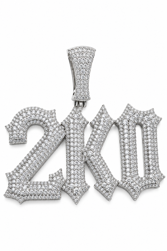 GELATI ICESTAR™ DIAMOND PENDANT|18K Vermeil | DVVS1 Moissanite |CB Diamonds
