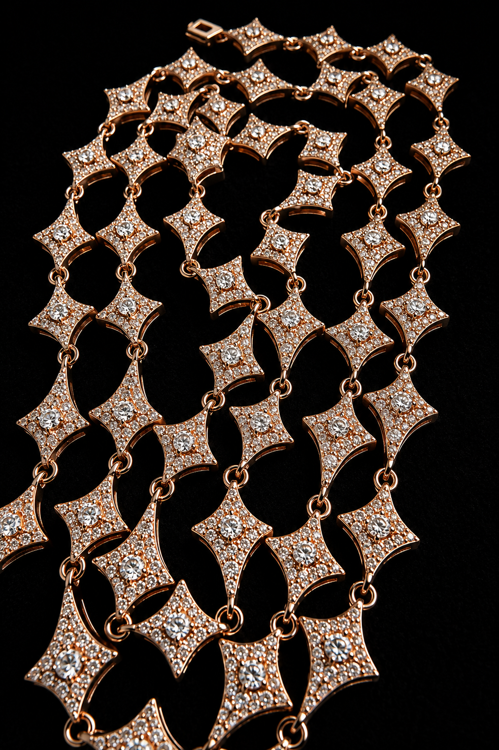 Prey on the Weak Necklace – 15CTW DVVS1 Moissanite, 925 Silver & 18K Vermeil