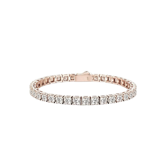 Gelati Sottozero Diamond Tennis Bracelet | DVVS1 Lab Moissanite| 925 Sterling Silver |18K Vermeil Gold