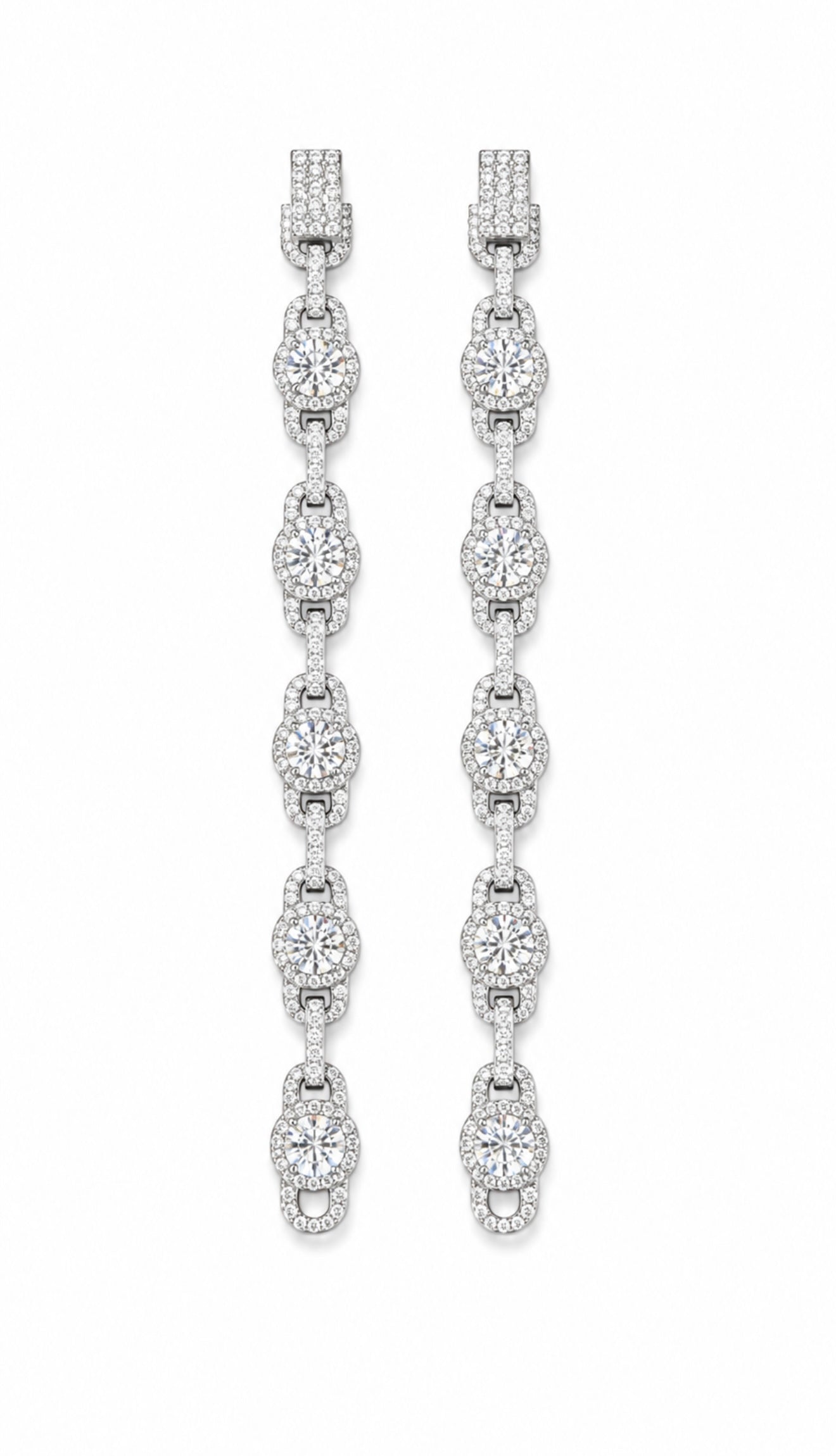 GELATI’S HALO BEADS VVS1 DIAMOND BRACELET IN SOLID 925 STERLING SILVER & 18K VERMEIL INLAY