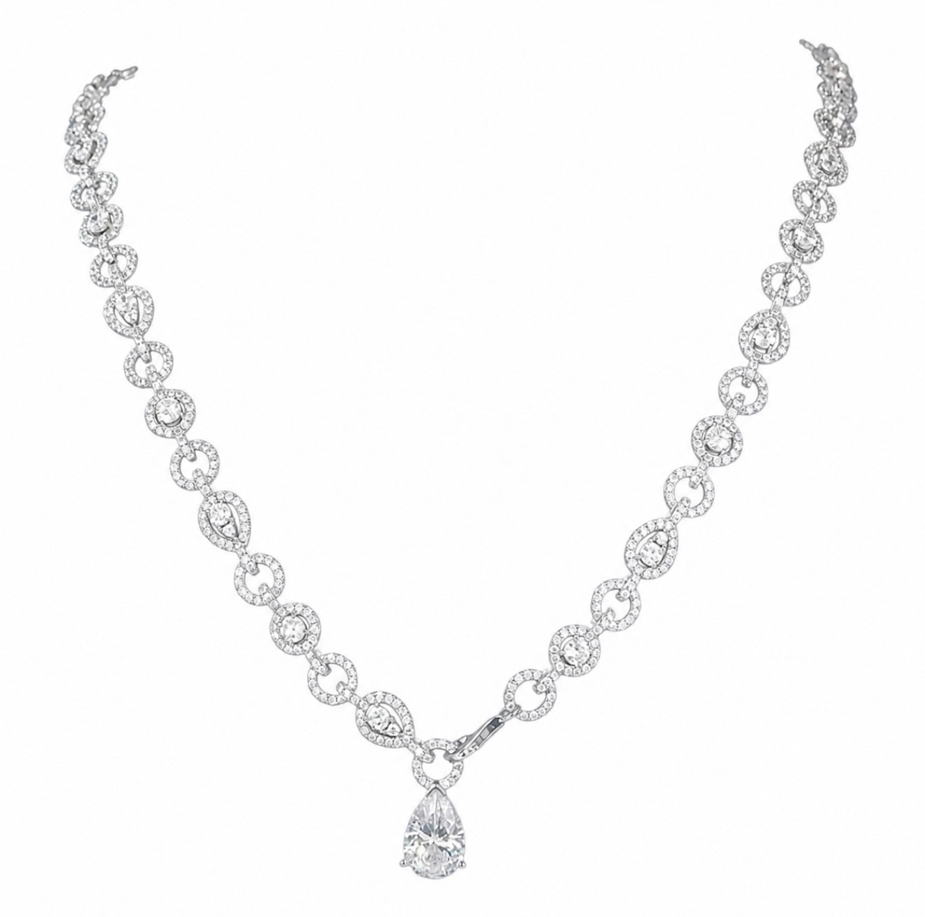 GELATI’S BESPOKE “SOUL CAPSULE” DIAMOND NECKLACE IN 925 STERLING SILVER & 18K VERMEIL GOLD INSERTS & VVS1 D-COLOR MOISSANITE DIAMONDS