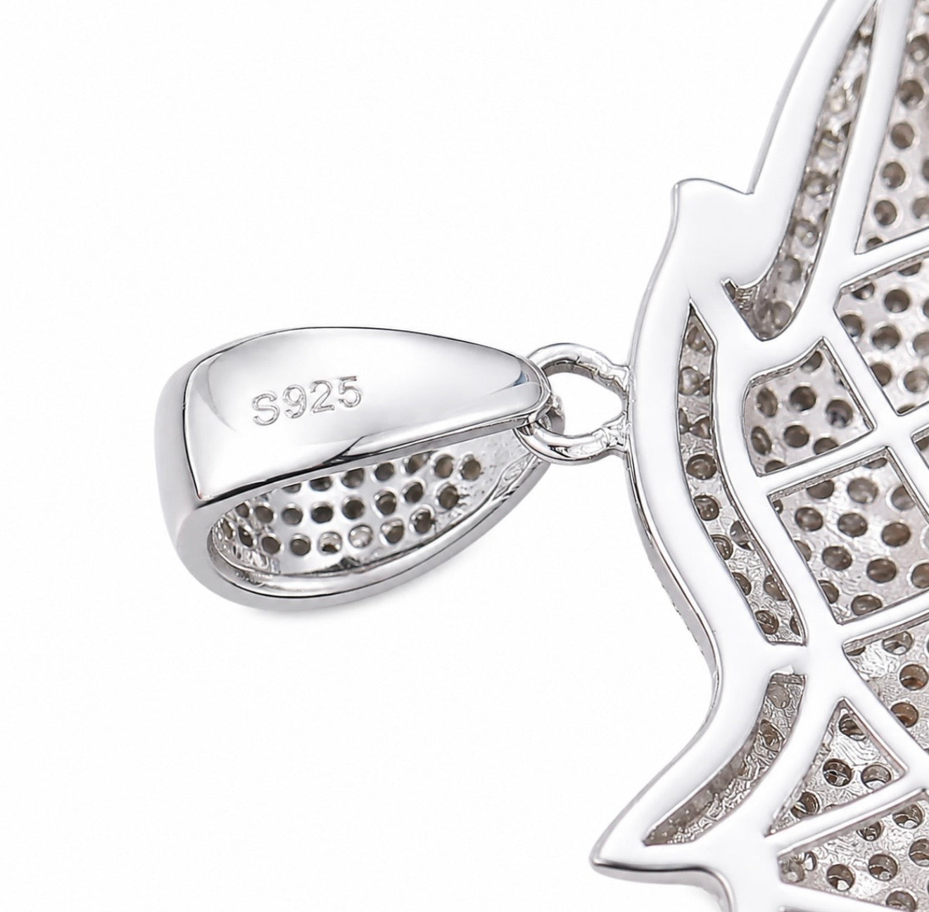GELATI’S PRAYING HANDS DIAMOND PENDANT WITH 18K VERMEIL GOLD ACCENTS