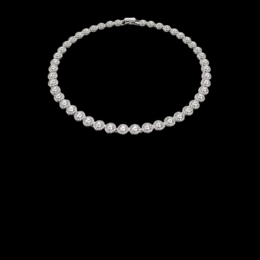 Gelati's Angelic Necklace & Bracelet Set with 18k Vermeil Gold Accents