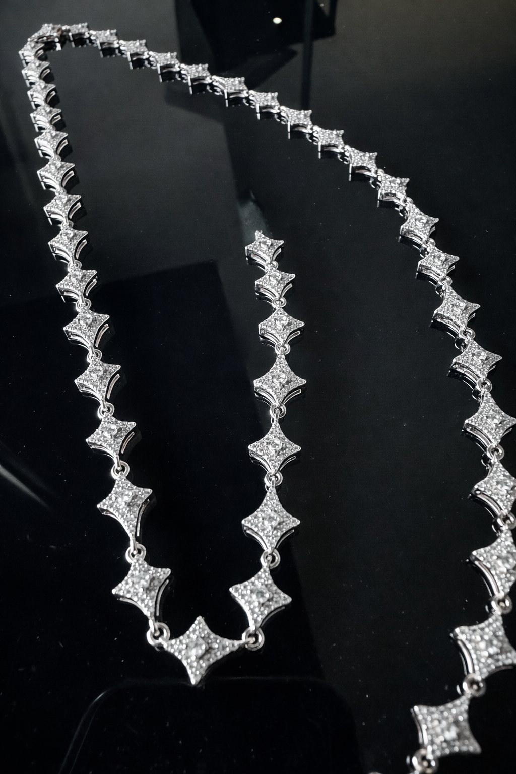 Prey on the Weak Necklace – 15CTW DVVS1 Moissanite, 925 Silver & 18K Vermeil