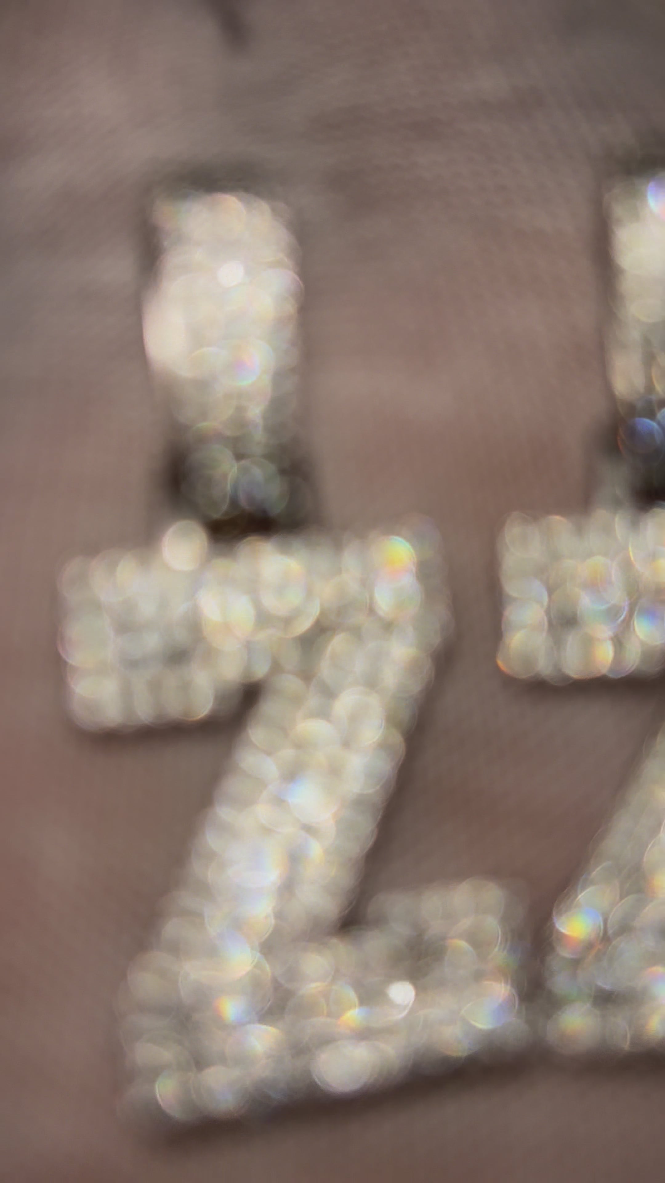 Gelati's Custom Roman Diamond Letter Pendant - Micro Pave & Triple Solid Back Layer + Free 925 Silver Chain